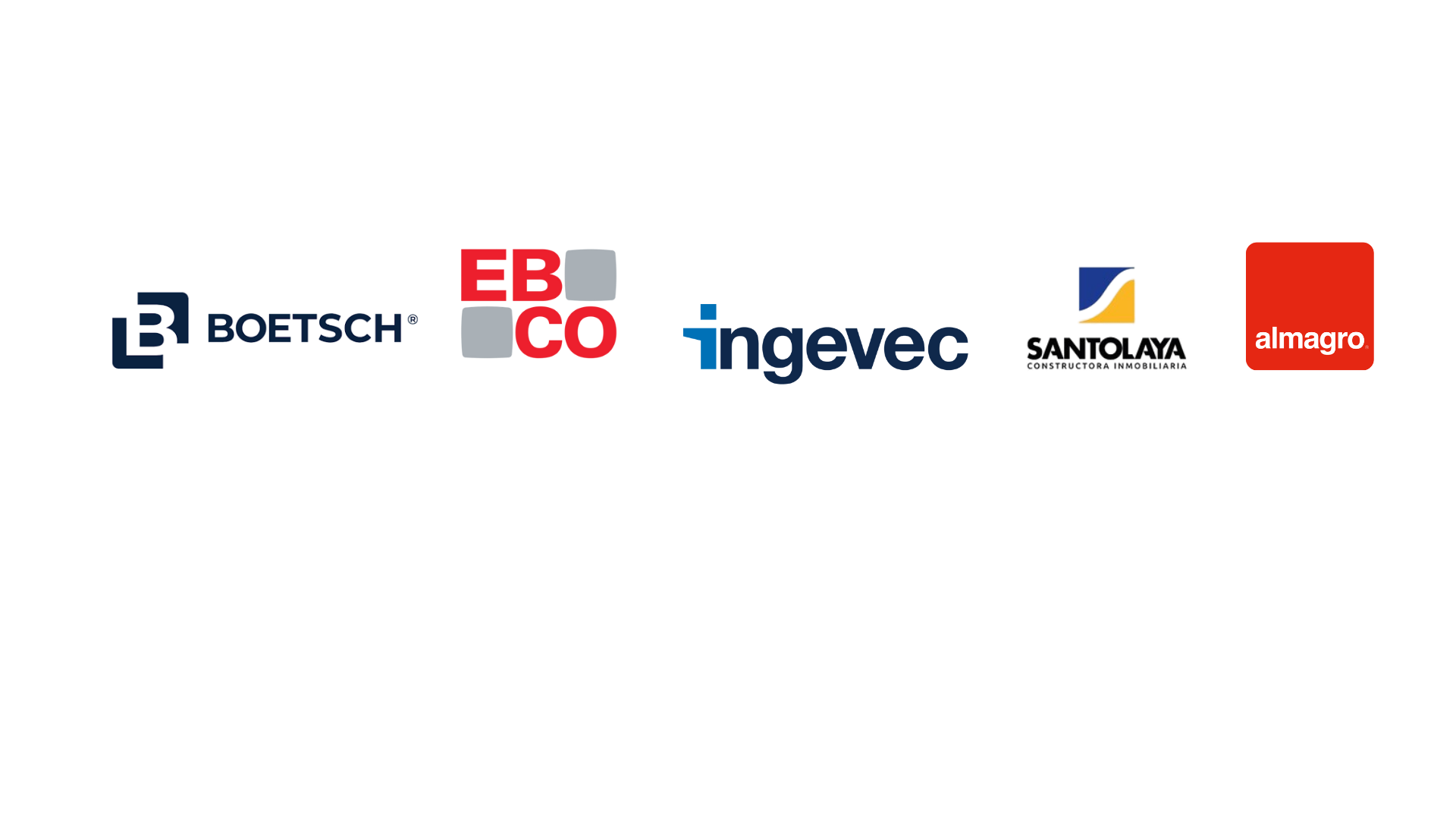 Constructoras que confían en nosotros